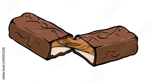 Obraz Mars Broken Choclate Bar