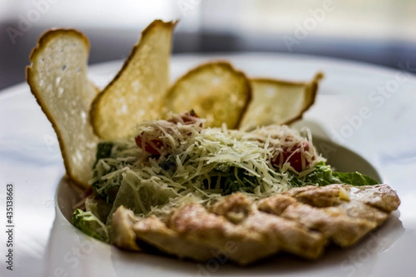 Fototapeta Caesar salad sorting option