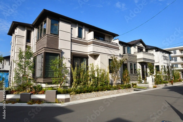 Fototapeta 新興住宅街イメージ