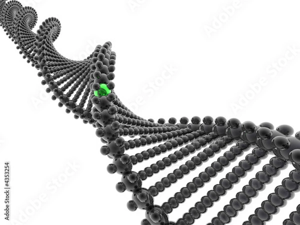 Obraz 3D DNA model