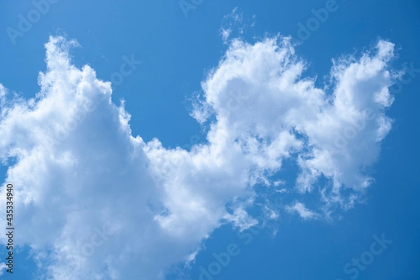 Obraz blue sky with clouds