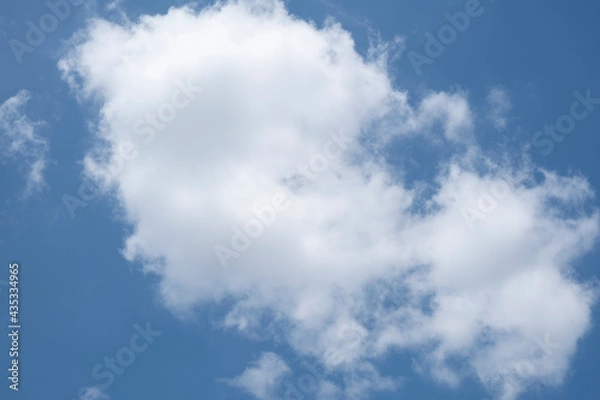 Obraz blue sky with clouds