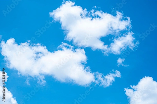 Obraz blue sky with clouds