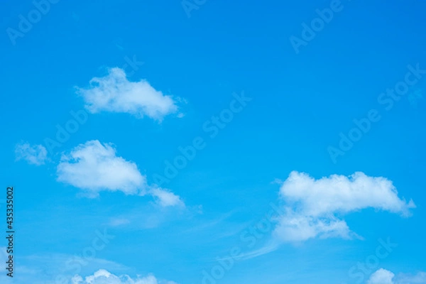 Obraz blue sky with clouds