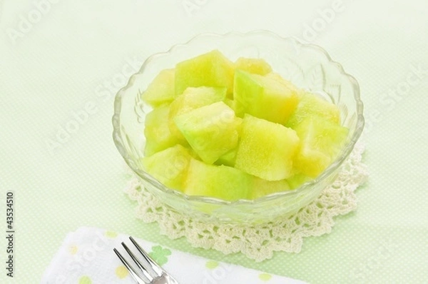 Obraz カットメロン(北竜メロン)