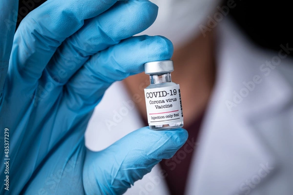 Fototapeta 新型コロナワクチン接種