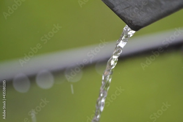 Obraz вода льющая с потоки