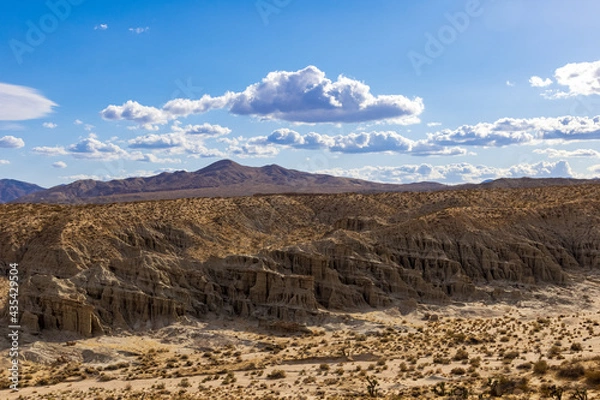 Obraz Mountainous landscape with clouds