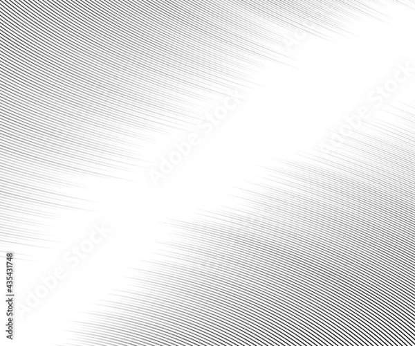 Fototapeta Abstract background, vector template for your ideas, monochromatic lines texture, waved lines texture