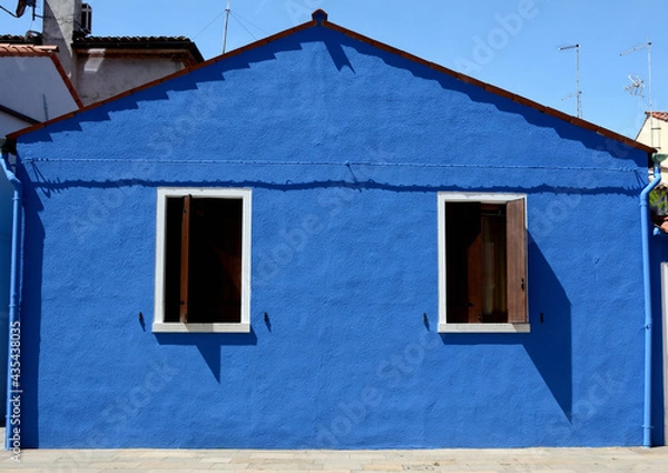 Obraz old colorful house 