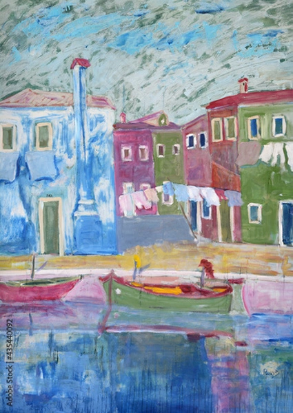 Obraz graffiti on the wall