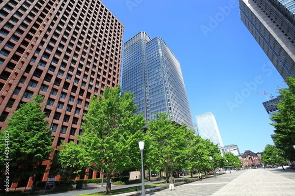 Obraz 都会の街並み