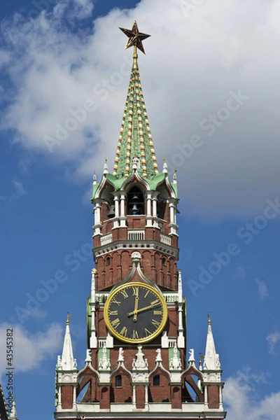 Obraz спасская башня