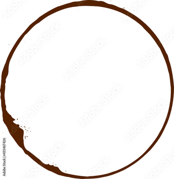 Obraz Coffee border frame