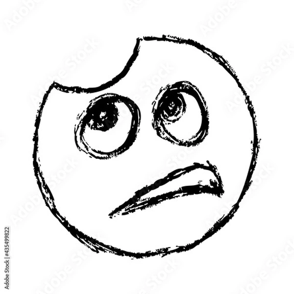 Obraz vector hand drawn illustration