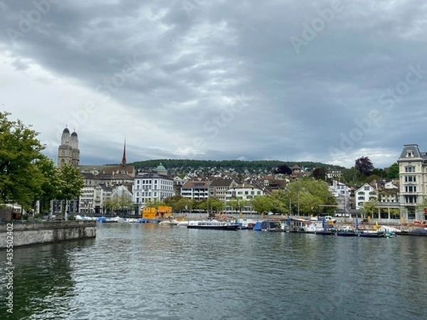 Fototapeta Zürich Schweiz Aussicht