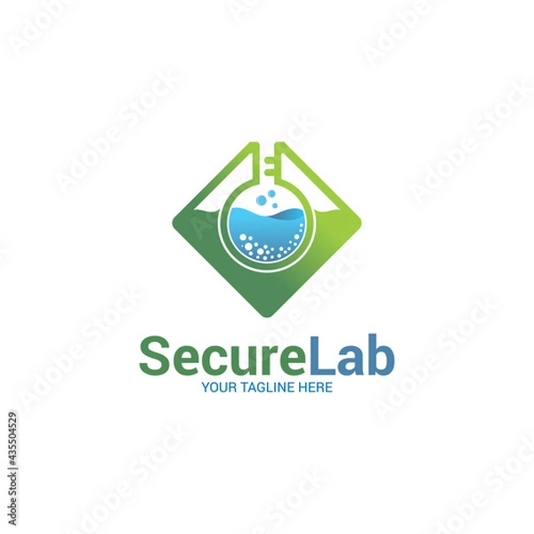 Fototapeta Modern logo template. Vector illustration