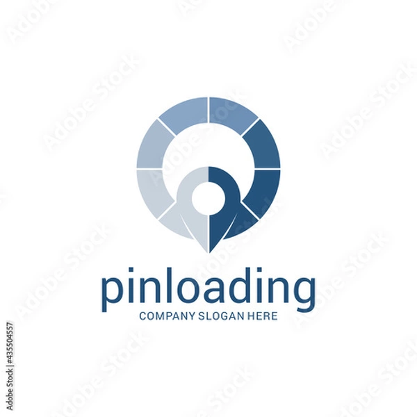 Fototapeta Modern logo template. Vector illustration