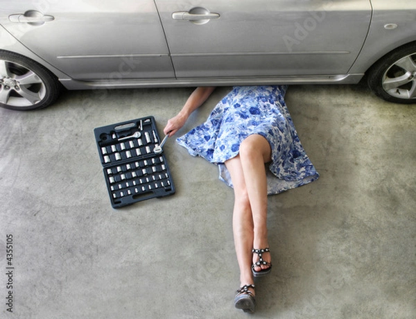 Fototapeta Naprawa samochodów