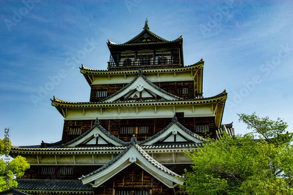 Fototapeta 広島城
