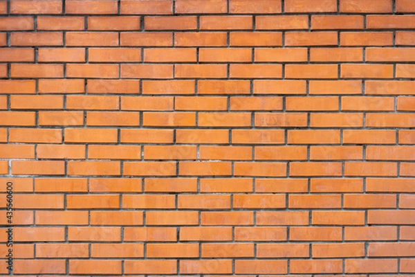 Obraz Red brick wall background.