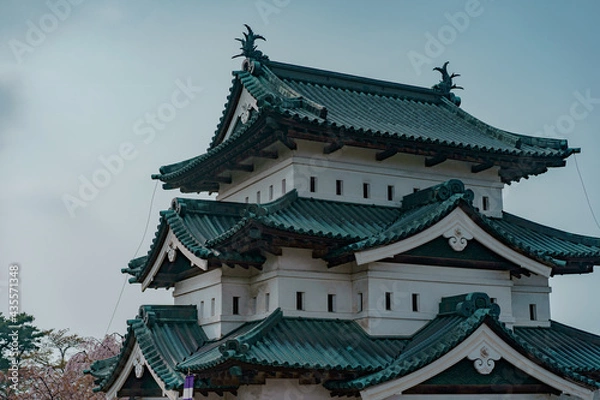 Fototapeta 弘前城