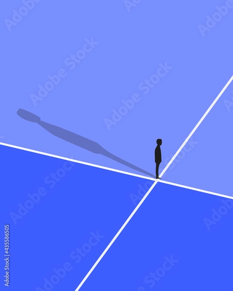 Fototapeta Alone Peapole