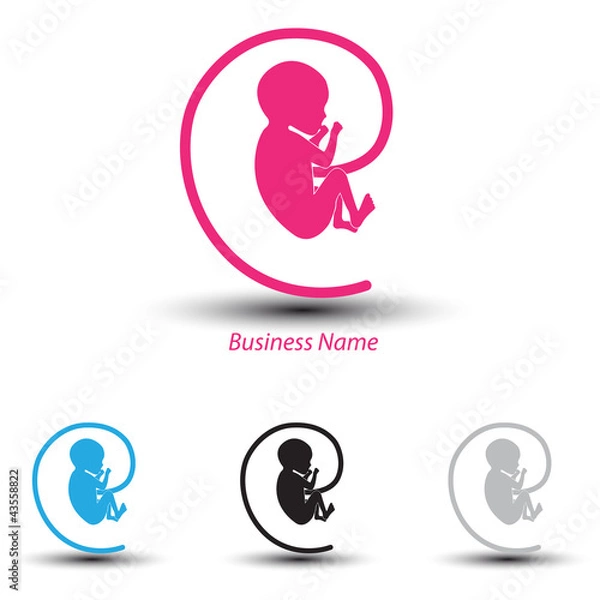 Obraz logo baby arobase