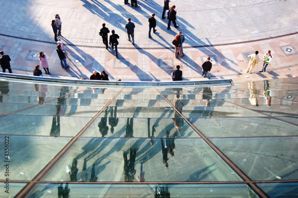 Obraz people in the mirrors