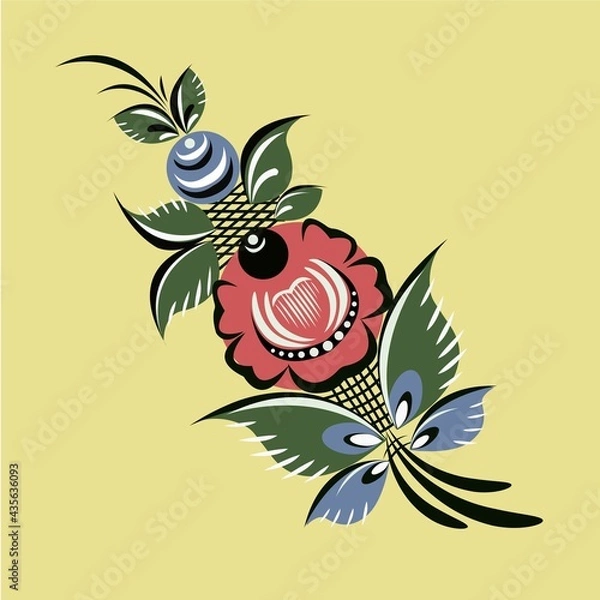 Obraz gorodetsky painting