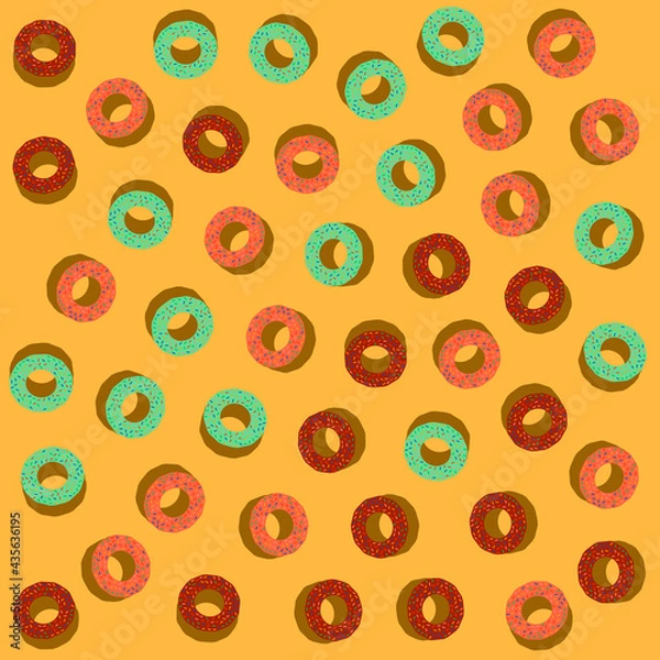 Obraz fried doughnuts