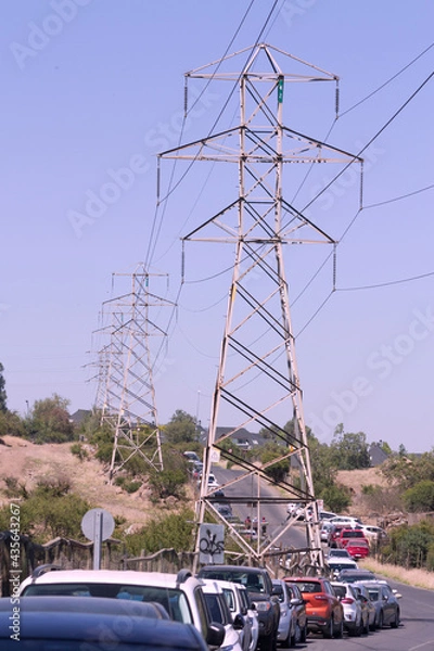 Obraz electric power lines