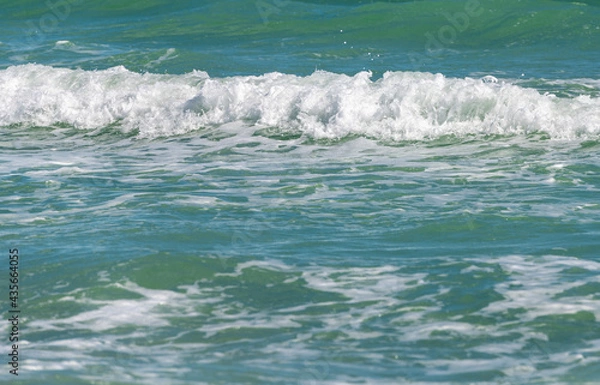 Fototapeta waves on the beach