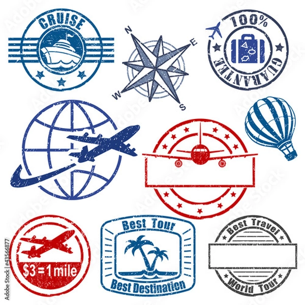 Obraz Znaczek podróży