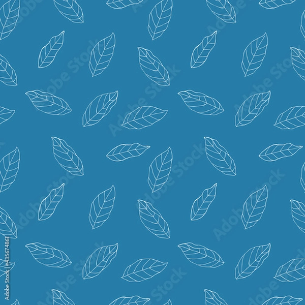 Fototapeta Leaves Vector Seamless Pattern design