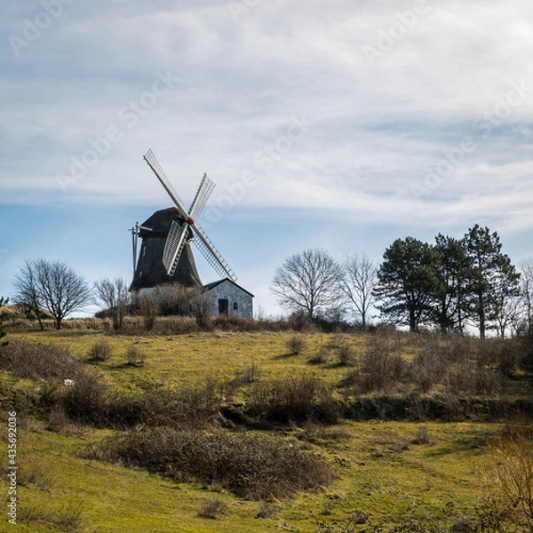 Obraz Old mill in Denmark
