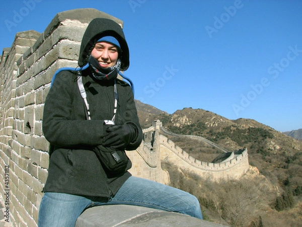 Obraz Sitting On The Wall