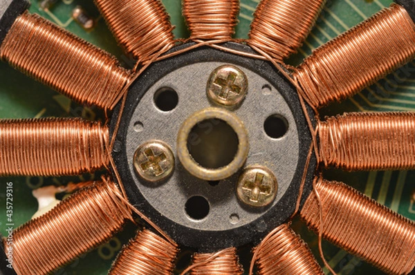 Fototapeta Electric Stator