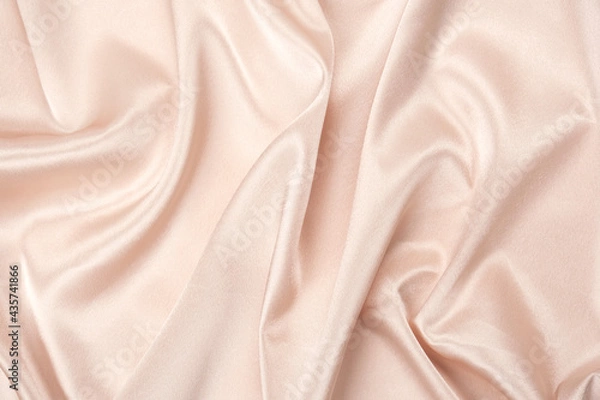 Obraz Fabric pattern. Beige fabric texture for decoration design, abstract background