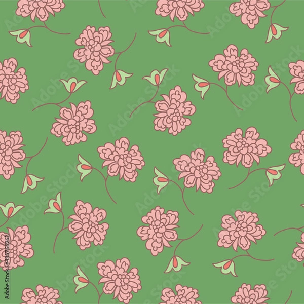 Fototapeta Floral vector Seamless Pattern