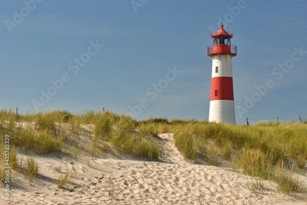 Obraz Leuchtturm auf Sylt am Ellenbogen