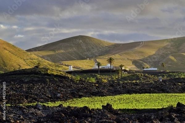 Obraz Lavalandschaft auf Lanzarote