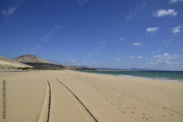 Obraz Weite menschenleere Strände auf Fuerte Ventura