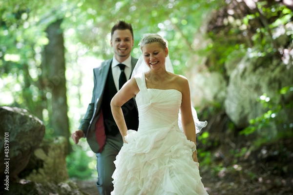 Obraz braut und bräutigam