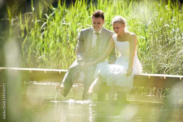 Obraz braut und bräutigam