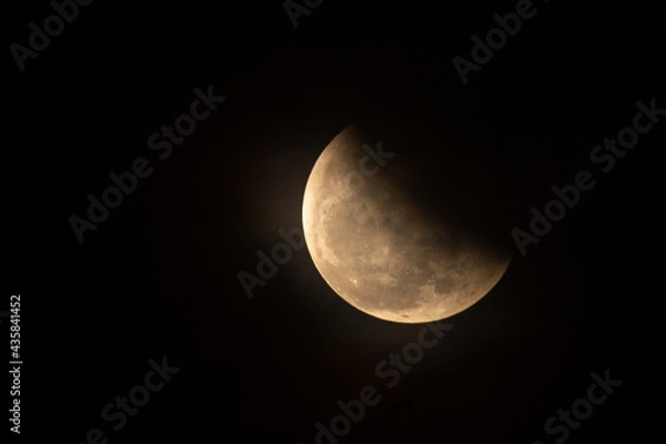 Obraz lunar eclipse