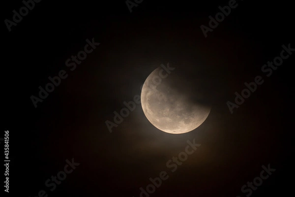 Obraz lunar eclipse