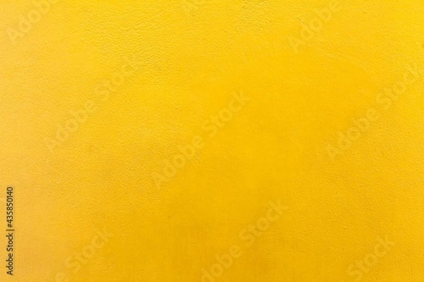 Obraz Cement wall painted yellow texture and background seamless