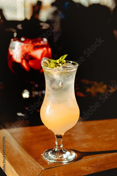 Obraz Drinks - Blurry background