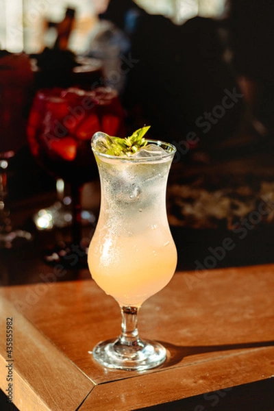 Obraz Drinks - Blurry background